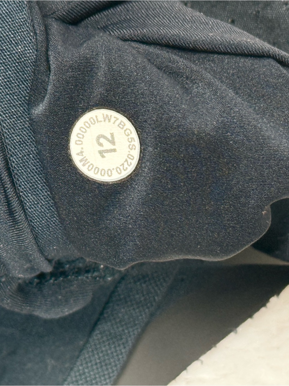 lululemon athletica Navy Women's Athletic Running Shorts - Picture 8 of 8